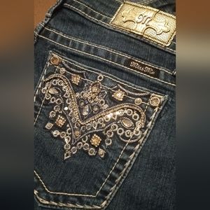 Miss me jeans size 32 (hailey) ankle skinny inseam 27